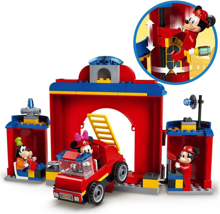 Immagine prodotto LEGO La stazione dei pompieri e il camion dei pompieri di Topolino (10776, LEGO Disney)