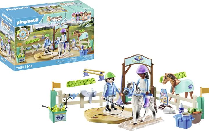 Immagine prodotto Playmobil Maneggio moderno (71637, Cavalli Playmobil della cascata)
