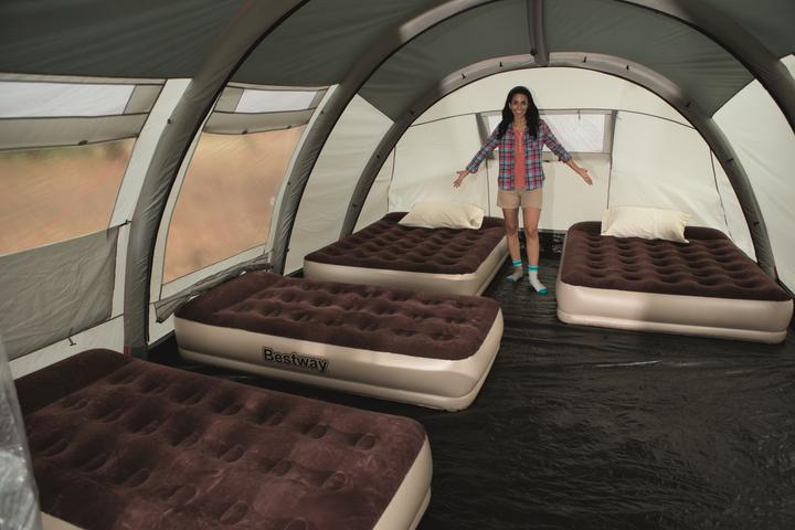 Actual product image Bestway Pavillo Sierra Air Pro X6 (Inflatable tent, 28.80 kg, 9+ people)