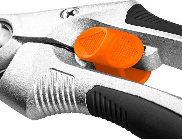 Produktbild Neo Bypass-Schere 210 mm, Abstand bis 20 mm, Aluminium, Halter mit TPR-Gummibeschichtung