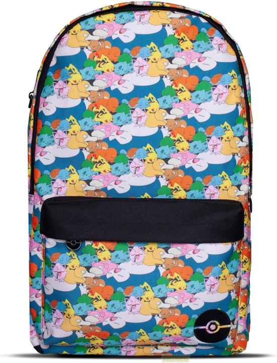 Actual product image Difuzed Pokemon Backpack Starter Pokemon All over Print
