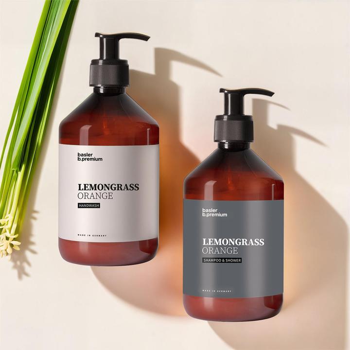 Image du produit Basler Lemongrass Orange Shampoo & Shower (500 ml, Shampoing liquide)
