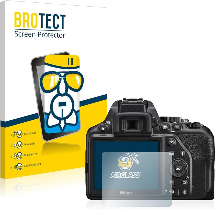 Produktbild BROTECT AirGlass Panzerglasfolie (Displayschutz, D3500)