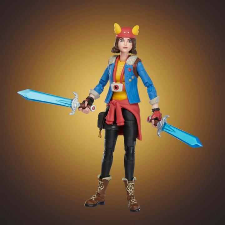Actual product image Fortnite Hasbro Victory Royale Series Skye and Ollie 15cm Collectable Action Figures with Acce