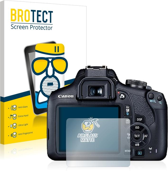 BROTECT AirGlass Glass Matte (Screen protector, EOS 2000D)