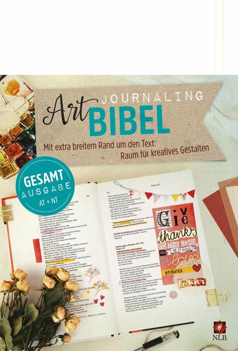 Actual product image NLB Art Journaling Bibel - Gesamtausgabe (German, Bible Editions-New Life, 2023)