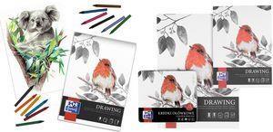 Actual product image Oxford Drawing pad (A3, Plain, Soft cover)