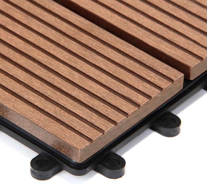 Actual product image Casaria WPC Fliesen (66 x, 30 x 30 cm)