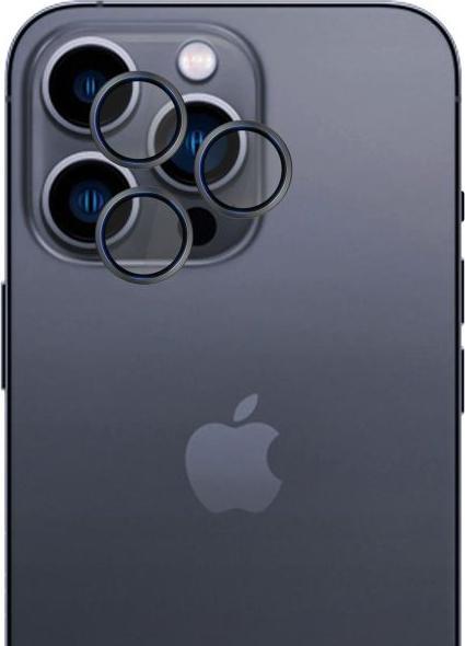 Immagine prodotto 3MK Apple iPhone 16 Pro /16 Pro Max - HARDY Lens Protection Pro Nero (1 Pezzo/i, Apple iPhone 16 Pro)