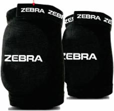 Actual product image Zebra Athletics Elastische Knieschtzer (S, M)
