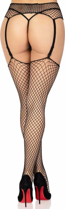 Actual product image Leg Avenue Garterbelt And Stocking Set (One size)
