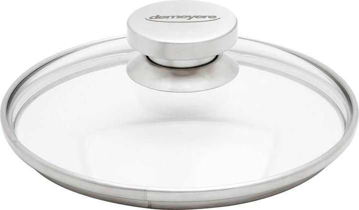 Demeyere Glass lid with stainless steel ring 24cm (24 cm, Metal, Glass)