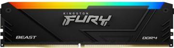Image du produit Kingston Fury Beast RGB (1 x 16GB, 3600 MHz, RAM DDR4, DIMM)