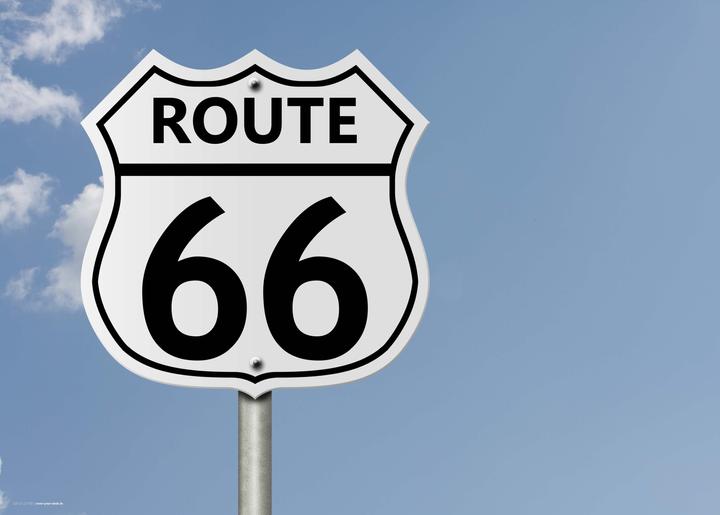 Actual product image CoverYourDesk Route 66 USA Road Trip