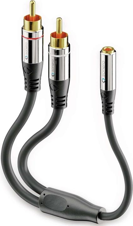 Sonero 2 x cinch - 3.5 mm jack (0.25 m, Cinch, 3.5mm jack (AUX))
