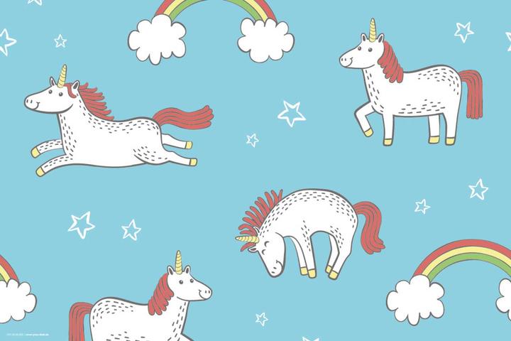 CoverYourDesk White unicorns