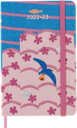 Immagine prodotto Moleskine Calendario settimanale 21/22 A6 850758 18M lin. HC bougainville rosa (A6, Inglese)