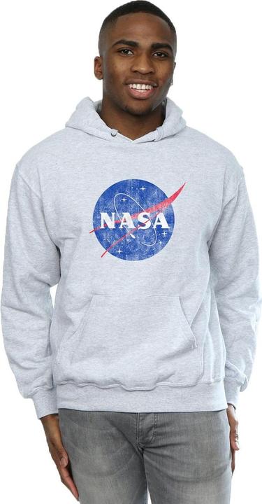 Immagine prodotto Nasa Felpa con Cappuccio Insignia Logo Uomo (S)