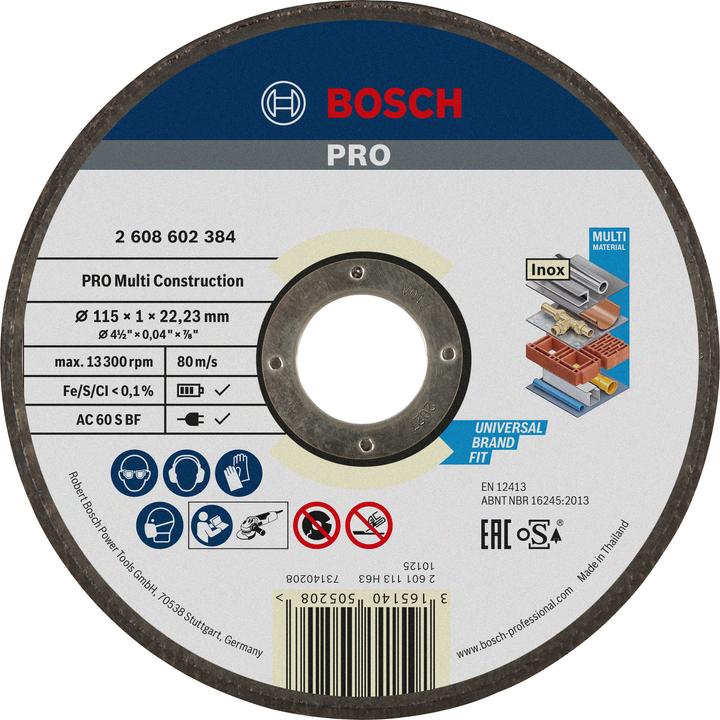 Bosch Professional Zubehör MultiCon C