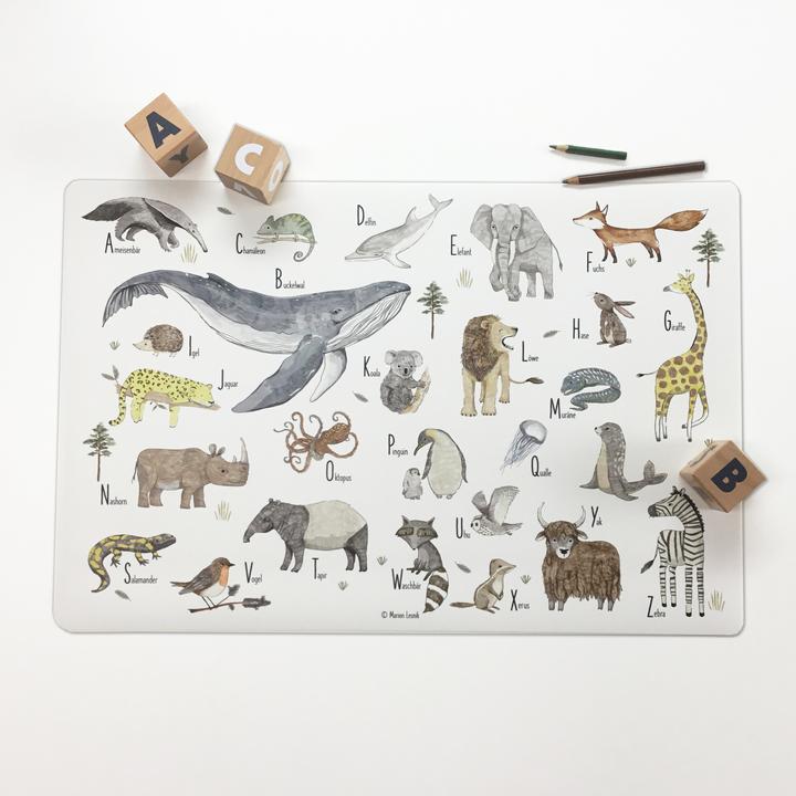 Actual product image CoverYourDesk Animal ABC (60 x 40 cm)