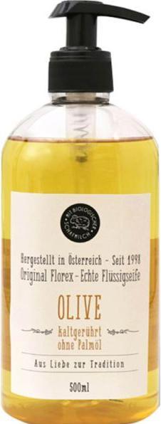 Produktbild Florex Echte Flüssigseife mit Schafmilch Olive, 500 ml (Flüssigseife, 500 ml)