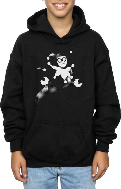 Actual product image Boys Harley Quinn Spot Hoodie (116)
