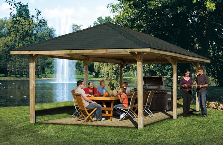 Actual product image Weka Holzbau Garden Oasis 651 B Gr.3 (433 cm, 778 cm)