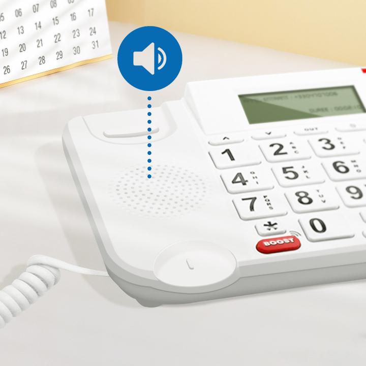 Immagine prodotto Geemarc DALLAS 20 Telefono a tasti grandi bianco