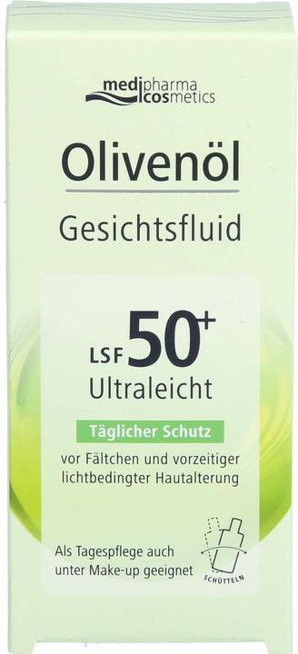 Immagine prodotto Dr. Theiss Olio d'oliva Ges Fluid Lsf50+ (50 ml, Fluido viso, SPF 50+)