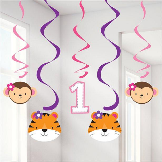 Produktbild Creative Party Dekoration 1. Geburtstag Tochter Tiere