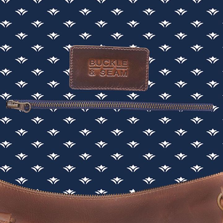 Actual product image Buckle & Seam Weekender Linwood Brown/Dots (37 l)