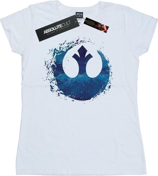 Star Wars The Rise Of Skywalker Resistance Symbol Wave TShirt (XL)