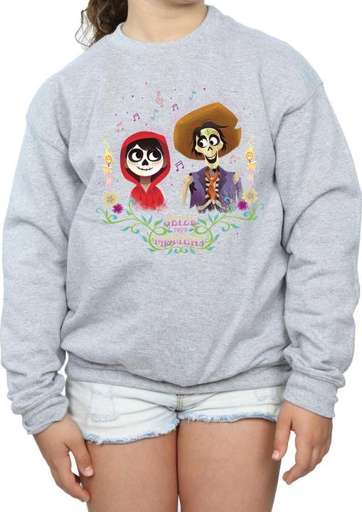 Actual product image La Maison du Coco Girls Miguel And Hector Cotton Sweatshirt (128)