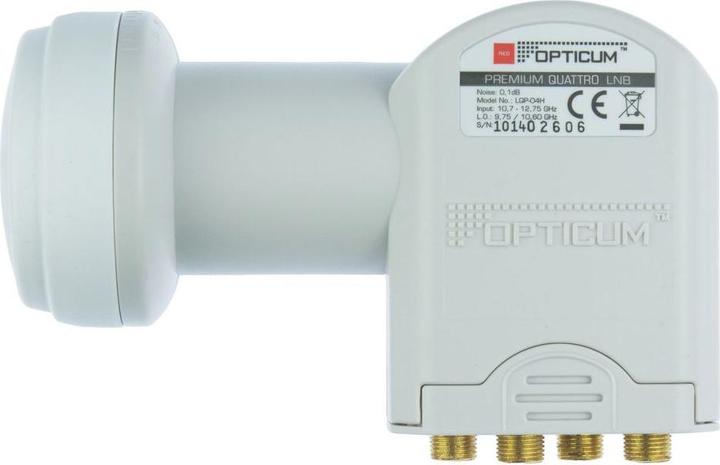 Actual product image Opticum LRP 04H Quattro (Quattro LNB, 40mm)
