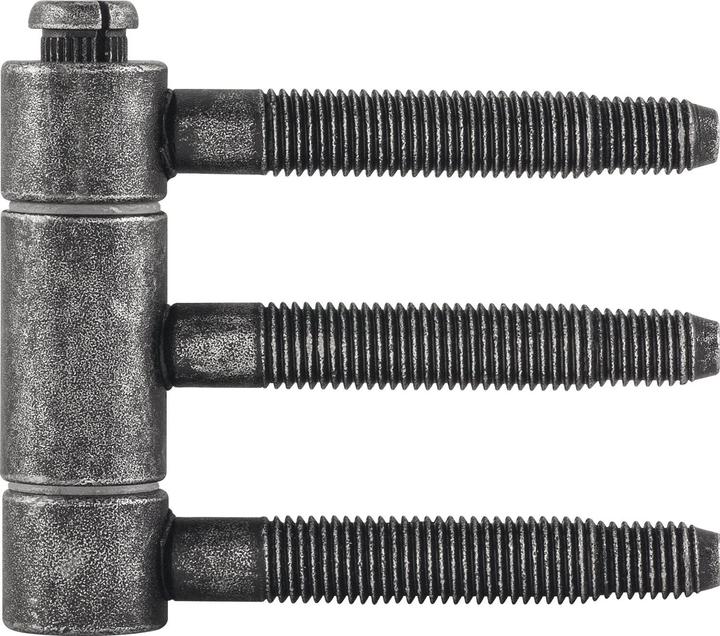 Actual product image Halcö 3-piece plug-in hinge ø 18mm,height 68mm,steel black