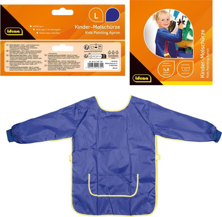 Actual product image Idena Craft apron L blue