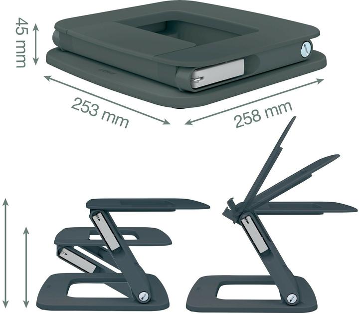 Actual product image Leitz Laptop Stand Ergo Multi Angle