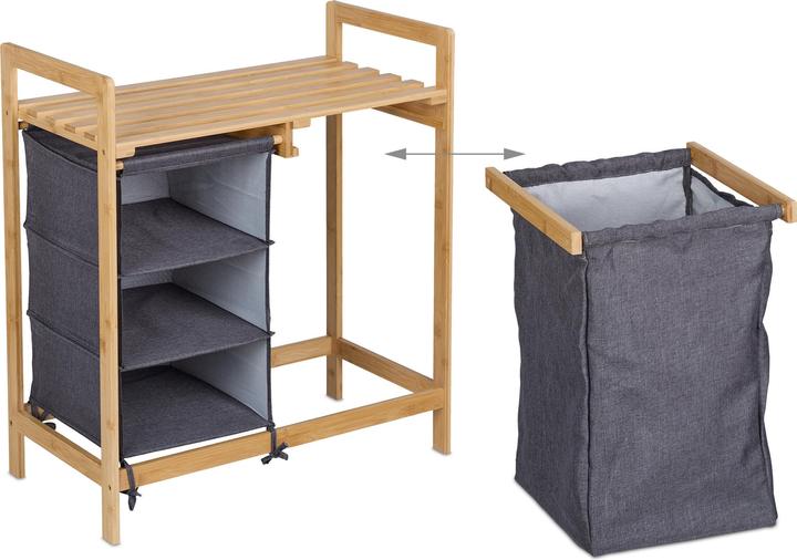 Immagine prodotto Relaxdays Wäschekorbregal (35 l)