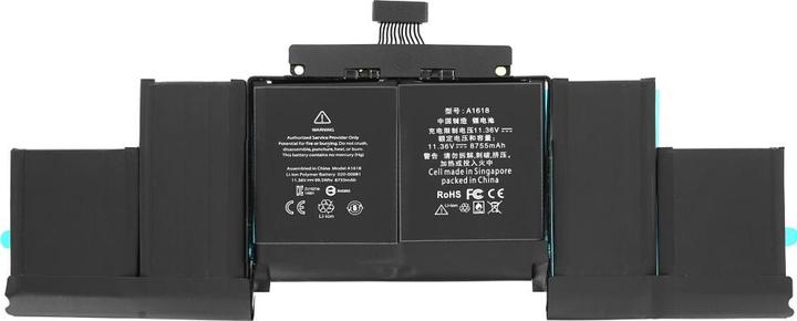 Actual product image OEM Battery for Macbook Pro 15 inch Retina (2015) (A1398) (8700 mAh)
