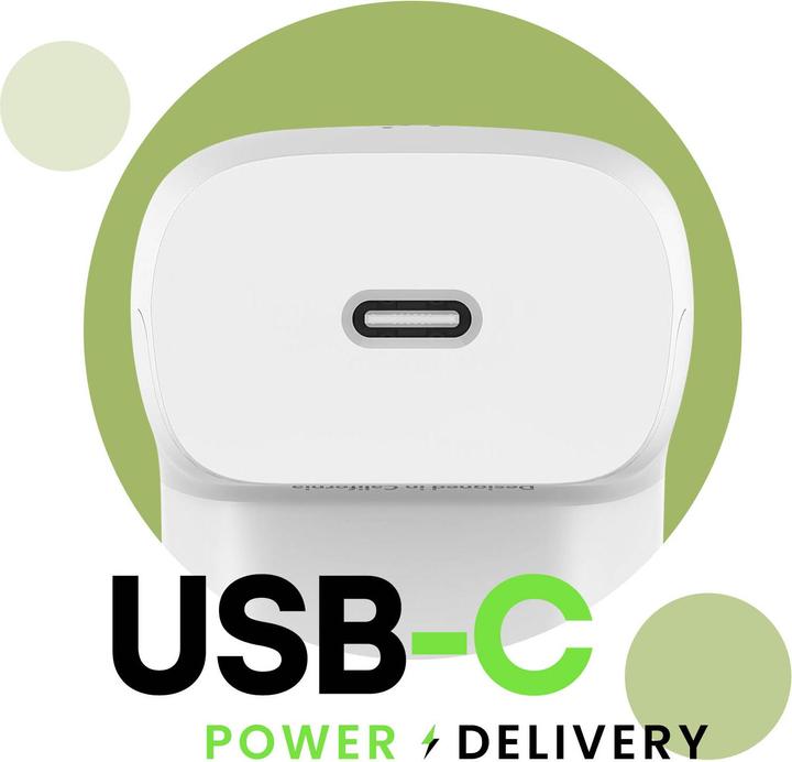 Image du produit Belkin 20W USB-C CHARGER WITH (20 W)
