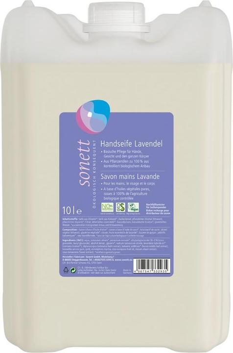 Actual product image Sonett Hand soap lavender canister (10 liters) (Liquid soap, 10000 ml)