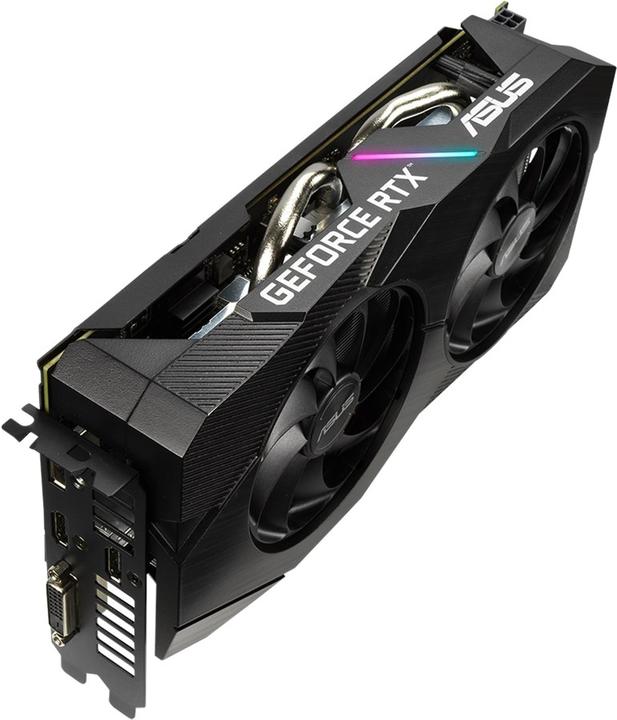 Actual product image ASUS GeForce DUAL RTX 2060 O6G EVO (6 GB)