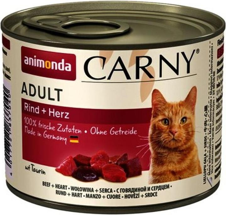 Immagine prodotto animonda Carny 4017721837040 Cibo per gatti in scatola (Adulto, 1 pz., 200 g)