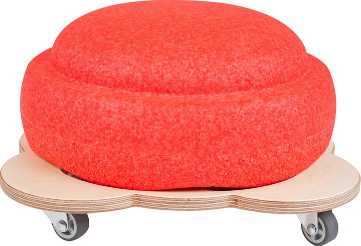 Actual product image Pedalo Rollbrett Stapelbaustein Rollrutscher Teddy