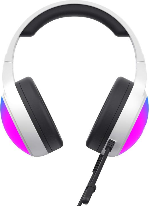 Image du produit Havit - Gaming Headphones (H2043U) - with Microphone, 50mm Speaker, USB, 2.1m - White (Filaire)