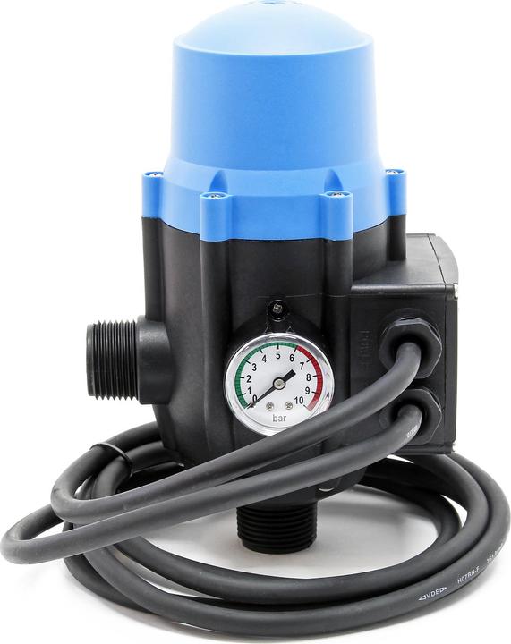 Immagine prodotto Wiltec Pressostato EPC-2 230V con 2 cavi per acquedotti e pompe domestiche con protezione contro il (Pompa acqua sanitaria)