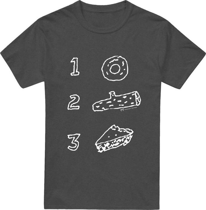 Immagine prodotto Twin Peaks Pie Log Donut Maglietta Adulto Unisex (M)