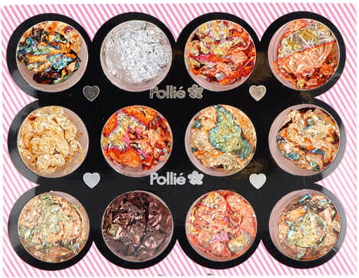 Caso Glitzernd DE ORO (12 x 1 g) (12 Farben)