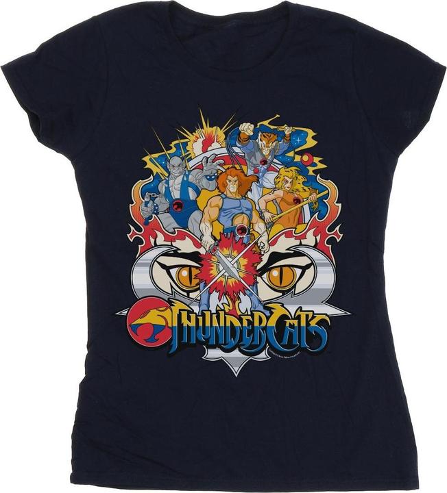 Immagine prodotto Thundercats Action Group Shot Maglietta Donna (L)