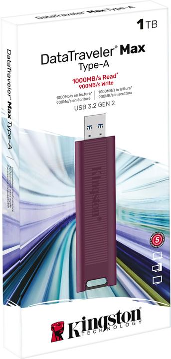 Actual product image Kingston DataTraveler Max (1000 GB, USB-A, USB 3.2)
